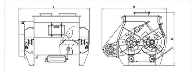 Twin-shaft Paddle Mixer